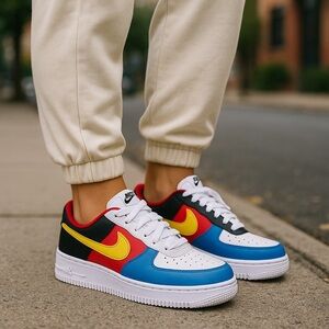 Nike Air Force 1 Youth Multicolor | Free Shipping! Size 3Y and 5Y– EUC